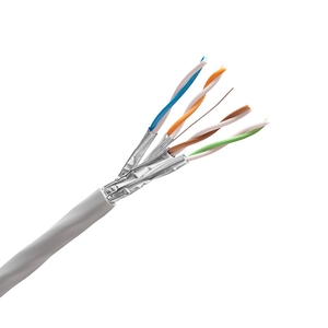 Keline, instalační kabel Cat.6<sub>A</sub> STP LSOH 550MHz, Euroclass D<sub>ca</sub> - s2,d2,a1, 500m/cívka