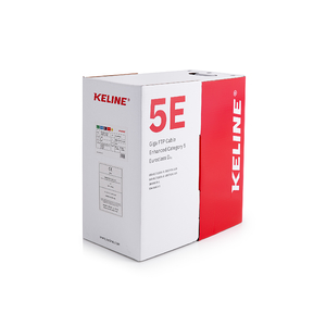 Keline, instalační kabel Cat.5E FTP LSOH 300MHz  Euroclass D<sub>ca</sub>-s2,d1,a1  305m/box