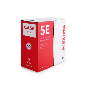 Keline, kabel licna Cat.5E FTP LSOH 125MHz  305m/box