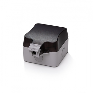 Keline, zásuvka IP66 pro 2xRJ45 cat.6<sub>A</sub> ISO STP na omítku