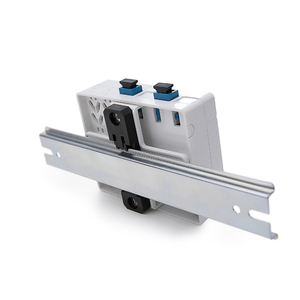 Držák na DIN lištu pro optickou zásuvku KE-FTTHB-04