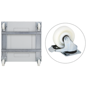 Triton, Kolečka s vyztužujícím rámem pro RDA nosnost 1900 kg