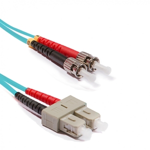 Keline, patch kabel  ST - SC  Duplex 50/125 OM3