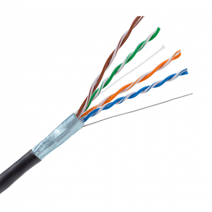 KELine, instalační kabel venkovní Cat.5E FTP PE 300MHz jednoplášť