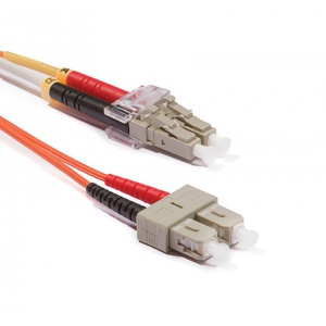 Keline, patch kabel  LC - SC  Duplex 50/125 OM2