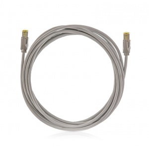 Keline, 10G patch kabel Cat.6<sub>A</sub> STP LSOH šedý 