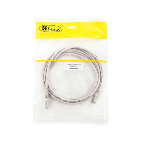 Keline, patch kabel Cat.5E STP PVC šedý
