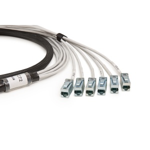 Trunkový kabel /modul-konektor/ STP 6x4x2xAWG27, Kategorie 6<sub>A</sub>, LSOH